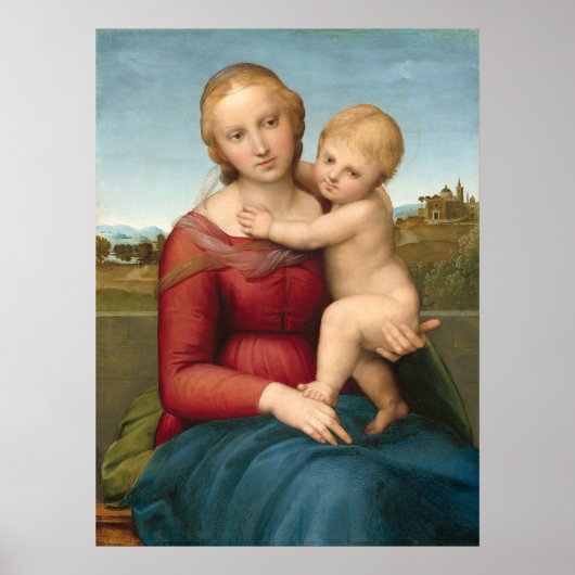 Petite Madone Cowper - Affiche d'art fin Raphaël (Devant)