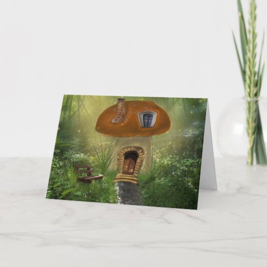 PETITE MAISON DANS LA FORÊT CARTES DE SALUT (Devant)