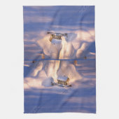 Petite maison dans la serviette de neige (Vertical)