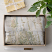 Petite Maison de Plage French Script Decoupage Tissuepapier (Geschenk)