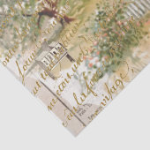 Petite Maison de Plage French Script Decoupage Tissuepapier (Detail)