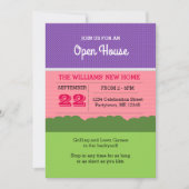 Petite Maison Rose Fun Open House Invitation (Devant)