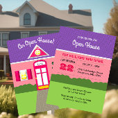 Petite Maison Rose Fun Open House Invitation