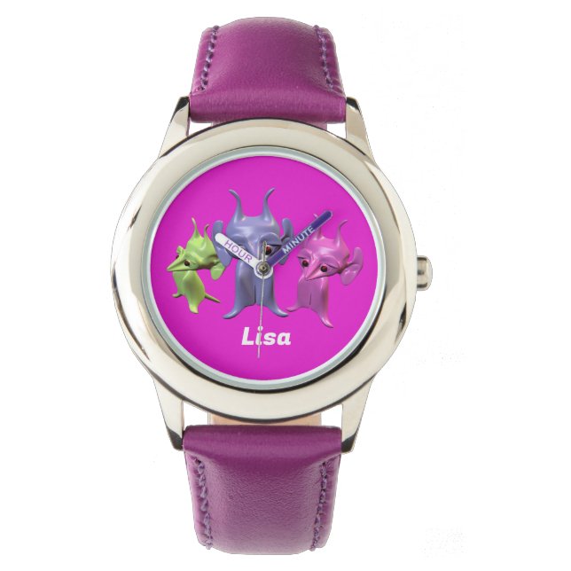 Petite Martians montre personnalisée (devant)