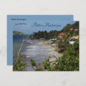Petite Martinique Beach Briefkaart (Voorkant / Achterkant)