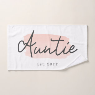 Petite minuscule Bébé rose Brush Stroke Nouvelle t