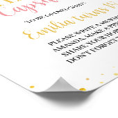 Petite Miss Onederday Anniversaire Poster Capsule (Coin)