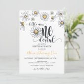 Petite Miss ONEderful Daisy Invitation Anniversair (Debout devant)