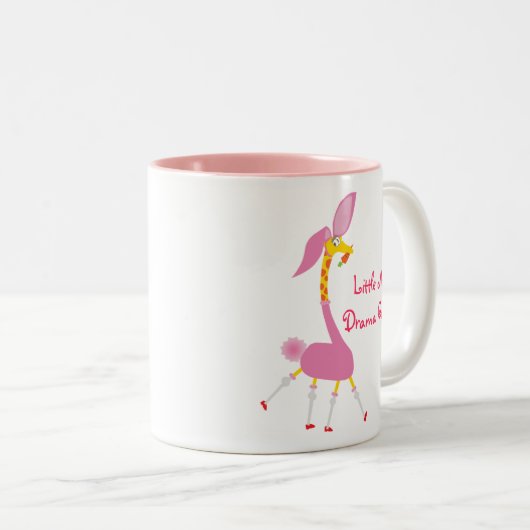 Petite Mlle Drama Queen Mug (Devant droit)