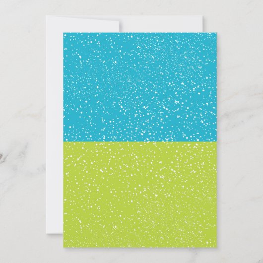 Petite Monster Baby Shower invitations (Dos)