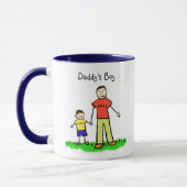 Petite Mug de papa (Personnaliser Brunette) (Gauche)