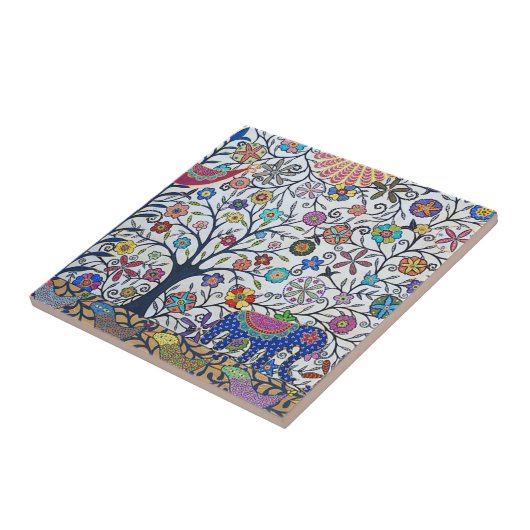 Petite nature de carreau de céramique (Côté)