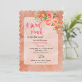 Petite Pêche Bébé Douche Invitations (Debout devant)