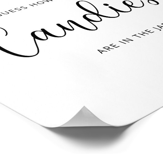 Petite pêche devinez combien de canettes poster (Coin)