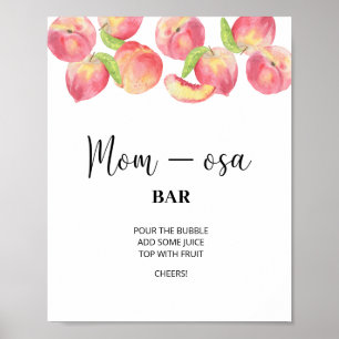 Petite pêche \ Maman-osa bar Poster