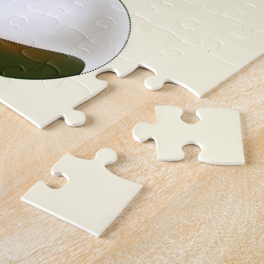 Petite peinture de puzzle clown (Côté)