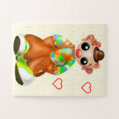 Petite peinture de puzzle clown (Horizontal)