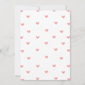 Petite Petite Amoureuse Panda Invitation Anniversa (Dos)