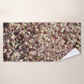 Petite petite boule mignonne en forme de buisson b (Serviette de bain)