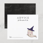 Petite petite fille Boo conseils pour maman carte (Devant / Derrière)