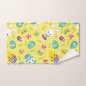 Petite Petite Oeuf Lapin Pâques Motif Cadeau (Serviette à main)