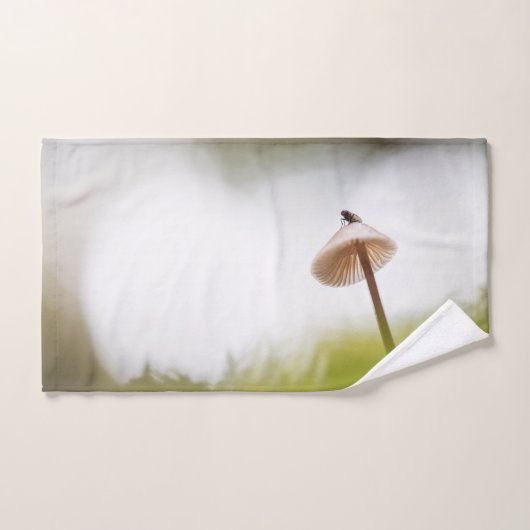 Petite photo de la nature des champignons (Serviette à main)