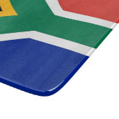 Petite planche à découper en verre avec drapeau d' (Coin)