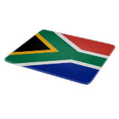 Petite planche à découper en verre avec drapeau d' (Coin)