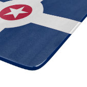 Petite planche à découper en verre avec drapeau d' (Coin)