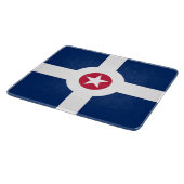 Petite planche à découper en verre avec drapeau d' (Coin)