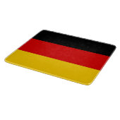 Petite planche à découper en verre avec drapeau d' (Coin)