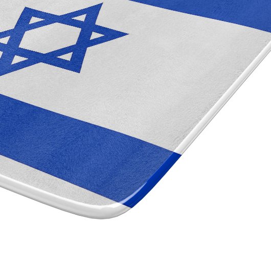 Petite planche à découper en verre avec drapeau d' (Coin)