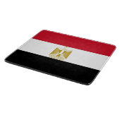 Petite planche à découper en verre avec drapeau d' (Coin)