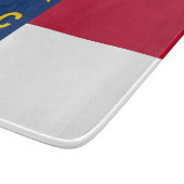 Petite planche à découper en verre avec drapeau de (Coin)