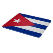 Petite planche à découper en verre avec drapeau de (Coin)