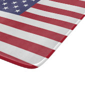 Petite planche à découper en verre avec drapeau de (Coin)