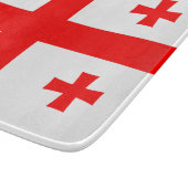 Petite planche à découper en verre avec drapeau de (Coin)