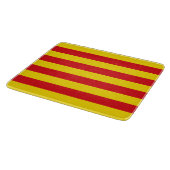 Petite planche à découper en verre avec drapeau de (Coin)