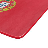 Petite planche à découper en verre avec drapeau du (Coin)