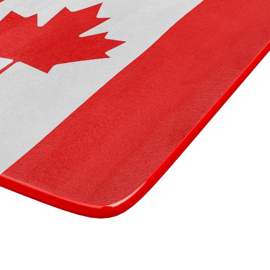 Petite planche à découper en verre avec drapeau du (Coin)