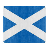 Petite planche à découper en verre avec drapeau éc (Devant)