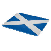 Petite planche à découper en verre avec drapeau éc (Coin)