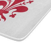 Petite planche à découper en verre avec le drapeau (Coin)