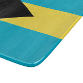 Petite planche à découper en verre avec le drapeau (Coin)