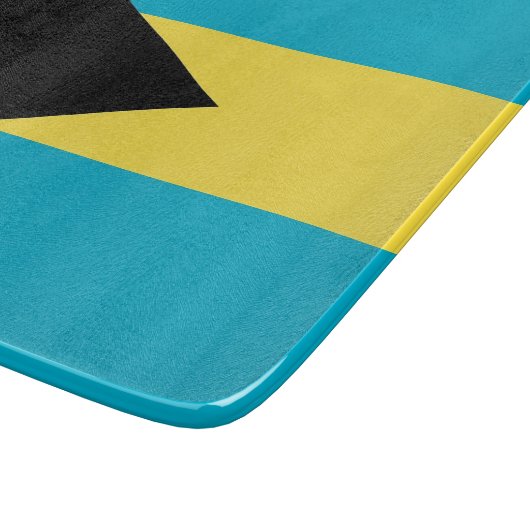 Petite planche à découper en verre avec le drapeau (Coin)