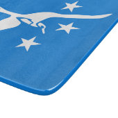 Petite planche à découper en verre- drapeau de Cor (Coin)