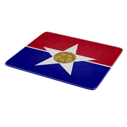 Petite planche à découper en verre- drapeau de Dal (Coin)