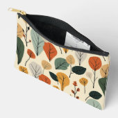 Petite pochette avec feuilles d'automne motif (Ouvrir)