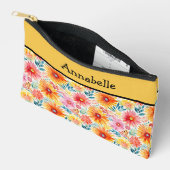 Petite pochette d'accessoires colorée (Ouvrir)