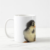 Petite poule moelleuse doux bébé tasse de café dou (Gauche)